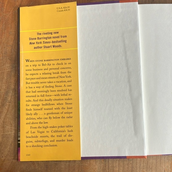 Book: Stuart Woods ‘Doing Hard Time' Hardcover - Picture 3 of 10